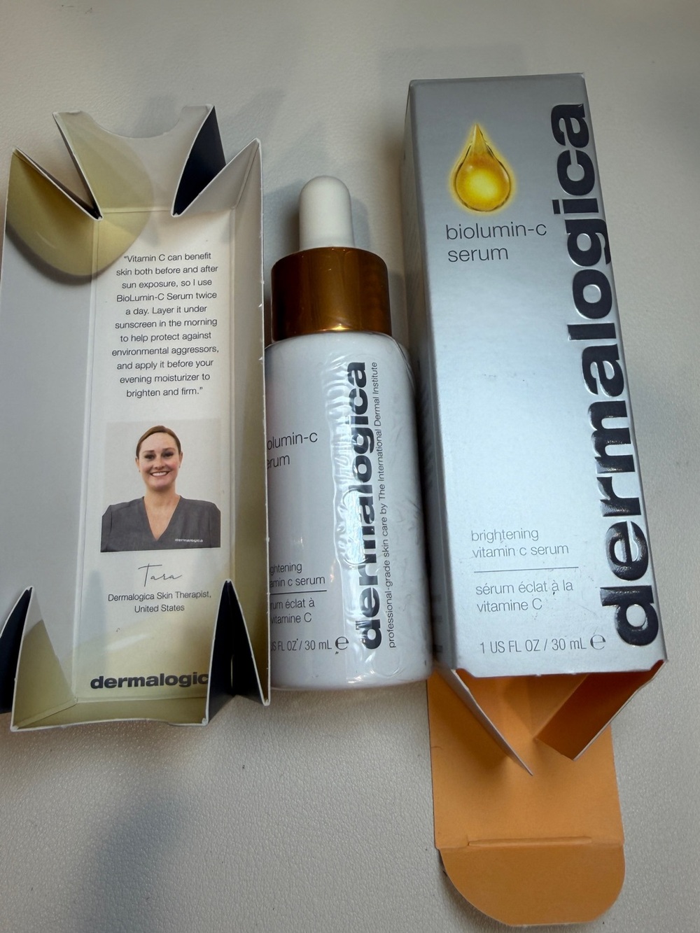 Dermalogica Biolumin-C Serum - White & Gold Brightening Vitamin C Serum 30ml